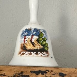 Porcelain Texas Bell